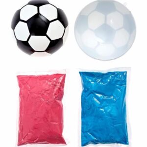 Gender Reveal Soccer Ball with Holi Powder - Baby Gender Surprise