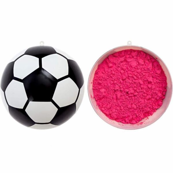 Gender Reveal Soccer Ball with Holi Powder - Baby Gender Surprise