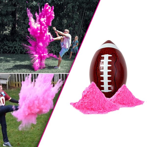 Gender Reveal Mini Football and Rugby Ball