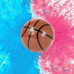 Gender Reveal Basketball Baby Reveal Basketball With Powder Or Sequins Blue Pink Powder Kit Innovative Gifts