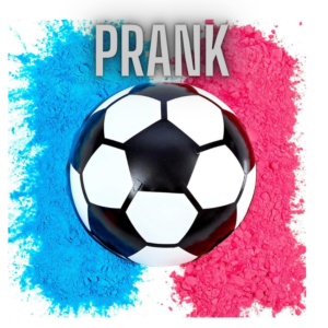 Gender Reveal Soccer Ball Prank