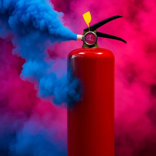 Mega Gender Reveal Fire Extinguisher